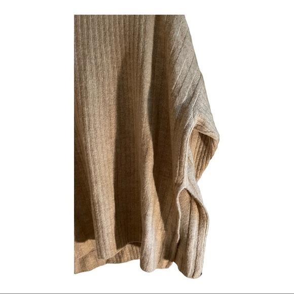 topshop  oversized tan open front sweater - Picture 8 of 10